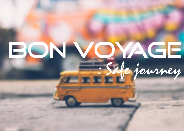 bon voyage meaning french