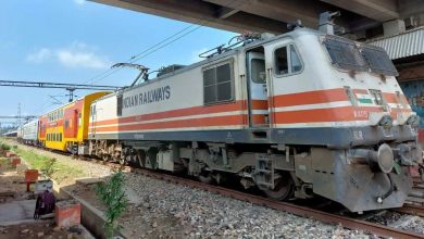 Indian Railway Runs High Speed AC Double Decker Coach At 180 KMPH