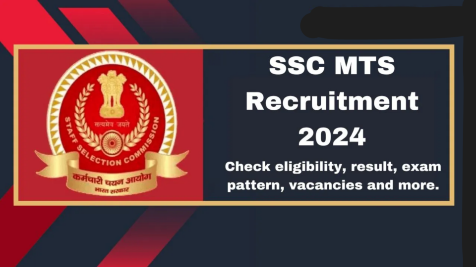 SSC MTS Recruitment 2024