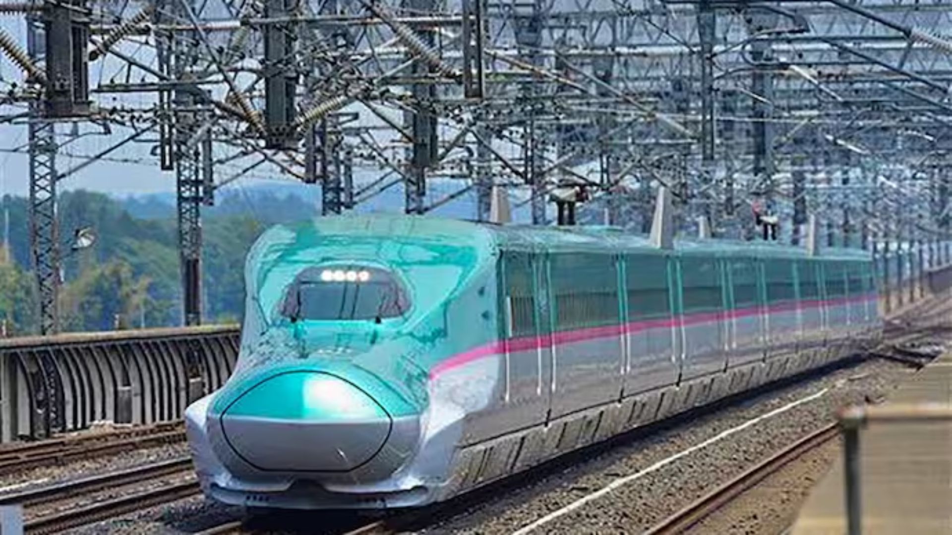 First Bullet Train for the Mumbai-Ahmedabad