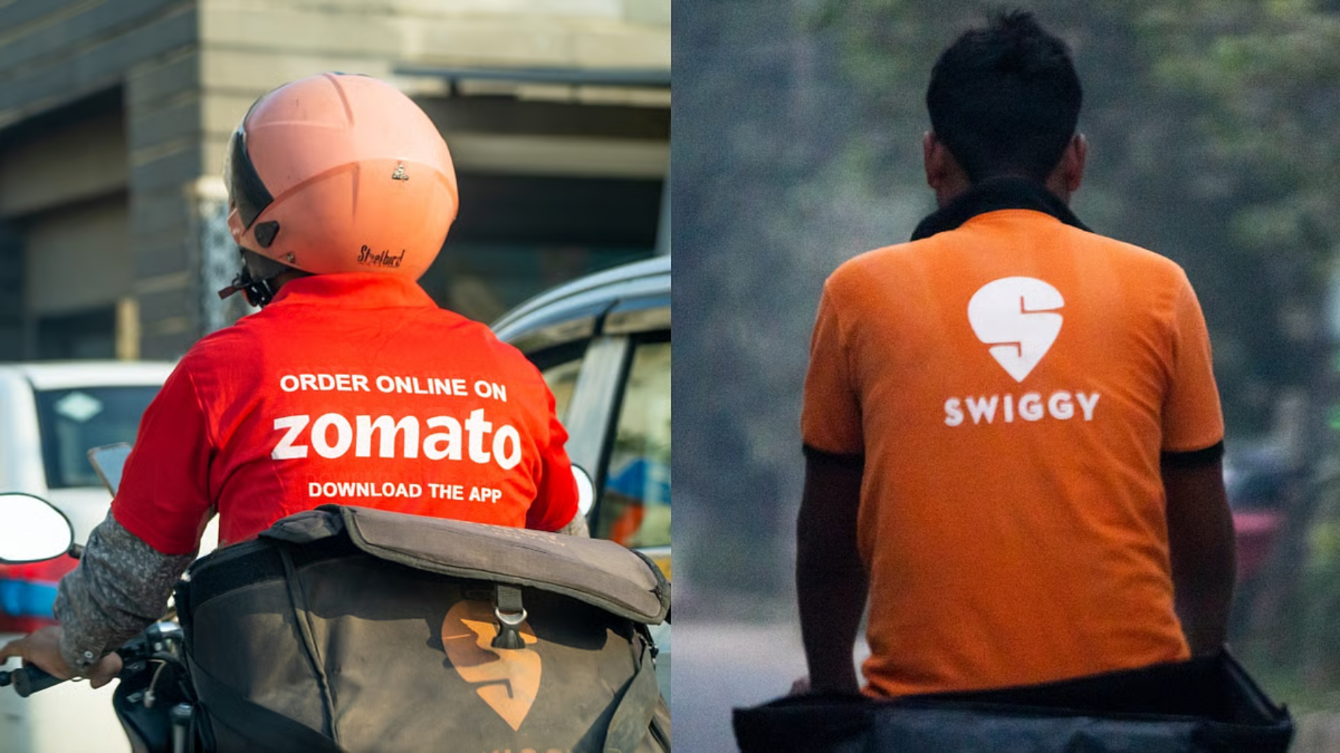 Zomato and Swiggy