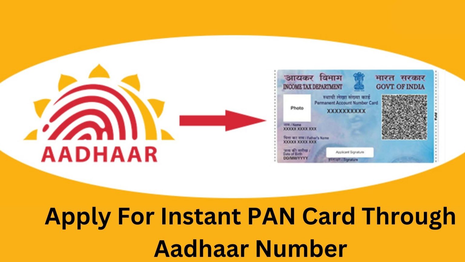 Step By Step Guide To Apply For Instant PAN Card Through Aadhaar Number