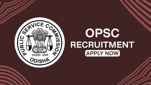 Apply For Group B Posts At OPSC Recruitment 2023